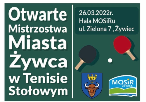 Wyniki Mistrzostw Miasta Żywca w Tenisie Stołowym