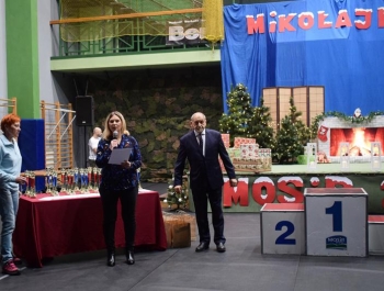 Mikołajkowe Zawody Pływackie i spotkanie ze Świętym Mikołajem 03.12.2022 r. - zdjęcie113