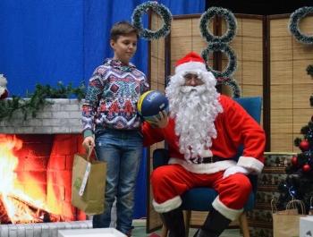 Mikołajkowe Zawody Pływackie i spotkanie ze Świętym Mikołajem 03.12.2022 r. - zdjęcie205
