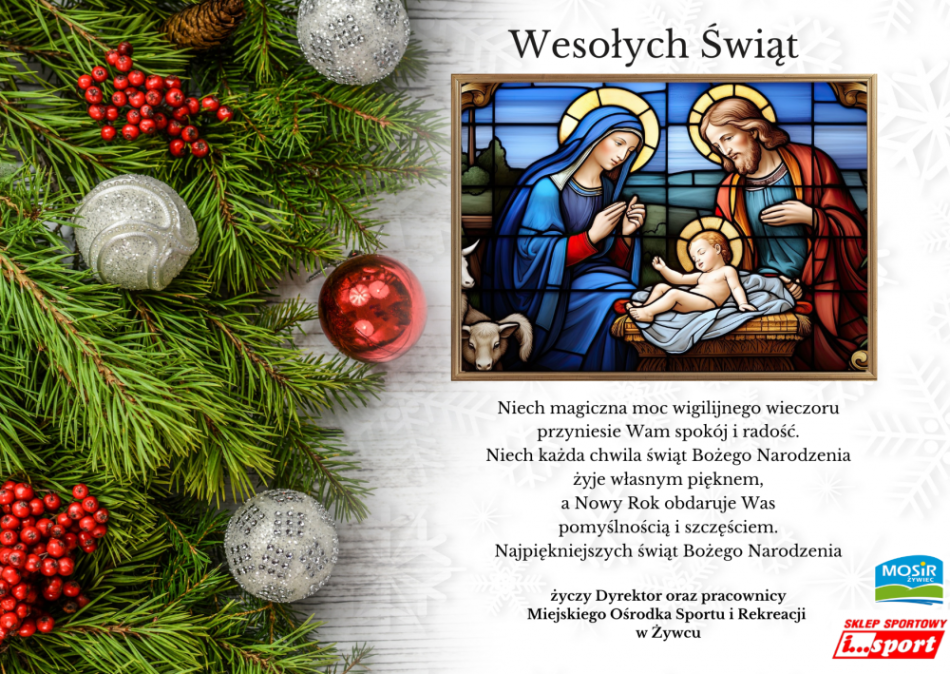 WESOŁYCH ŚWIĄT