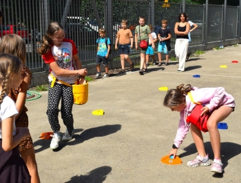 Pożegnanie wakacji przy Szkole Podstawowej nr 5 - 19.08.2025 - zdjęcie40