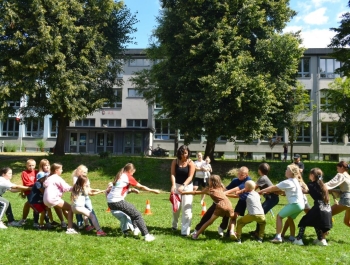 Pożegnanie wakacji przy Szkole Podstawowej nr 5 - 19.08.2025 - zdjęcie43