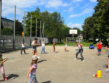 Pożegnanie wakacji przy Szkole Podstawowej nr 5 - 19.08.2025 - zdjęcie21