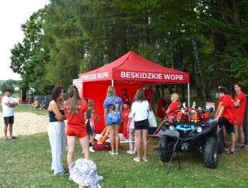 Pożegnanie wakacji na plaży nad Jeziorem Żywieckim 29.08.2025. - zdjęcie31