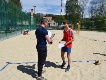 Siatkówka plażowa - Wyniki Miejskich Eliminacji do Powiatowych Igrzysk Młodzieży Szkolnej - zdjęcie2