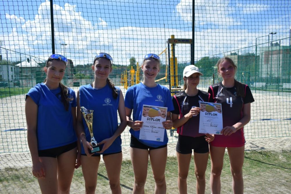 Siatkówka plażowa - Wyniki Miejskich Eliminacji do Powiatowych Igrzysk Młodzieży Szkolnej