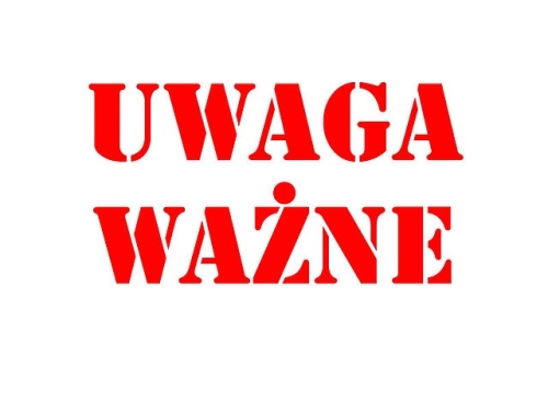 WAŻNA INFORMACJA BURMISTRZA MIASTA ŻYWCA !