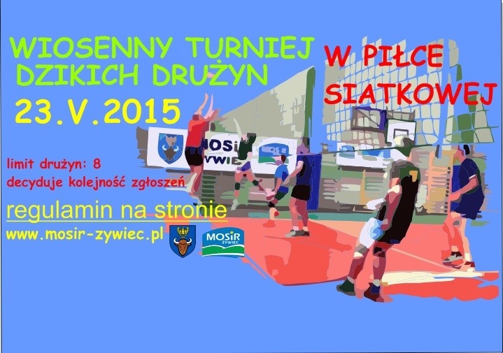 WIOSENNY TURNIEJ DZIKICH DRUŻYN W PIŁCE SIATKOWEJ