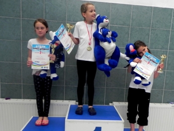 PŁYWACKA LIGA SZKOLNA 2014/2015 W ŻYWCU ZAKOŃCZONA OGROMNYM SUKCESEM! - zdjęcie35