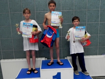 PŁYWACKA LIGA SZKOLNA 2014/2015 W ŻYWCU ZAKOŃCZONA OGROMNYM SUKCESEM! - zdjęcie40