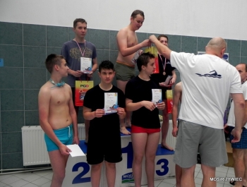 PŁYWACKA LIGA SZKOLNA 2014/2015 W ŻYWCU ZAKOŃCZONA OGROMNYM SUKCESEM! - zdjęcie49