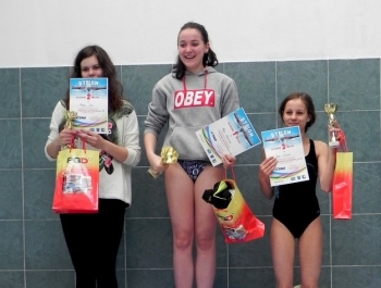 PŁYWACKA LIGA SZKOLNA 2014/2015 W ŻYWCU ZAKOŃCZONA OGROMNYM SUKCESEM! - zdjęcie62