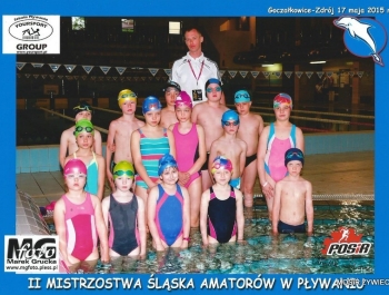 Szkółka pływacka MOSiR-u na Mistrzostwach Śląska Amatorów - zdjęcie9