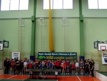 WYNIKI I EDYCJI OTWARTEGO TURNIEJU GRAND PRIX W TENISIE STOŁOWYM O PUCHAR BURMISTRZA MIASTA ŻYWCA - zdjęcie4
