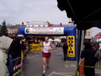 IX półmaraton „O puchar Starosty Żywieckiego” - 6 kwiecień 2008 rok - zdjęcie2
