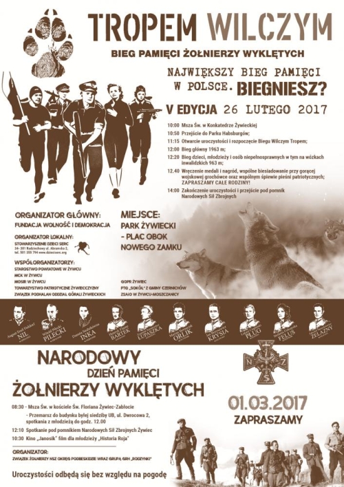 TROPEM WILCZYM - Bieg Pamięci Żołnierzy Wyklętych