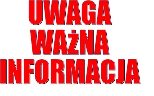 UWAGA !