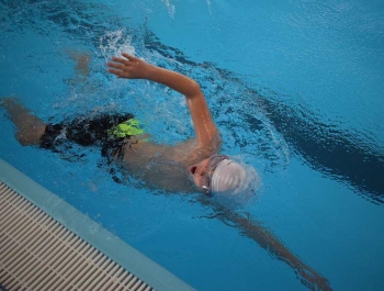 Sztafeta pływacka 100x100m z okazji 100-lecia odzyskania niepodległości przez Polskę - zdjęcie14