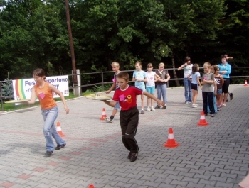 FESTYN SPORTOWO REKREACYJNY - "POŻEGNANIE WAKACJI" - MOSZCZANICA,OCZKÓW,KOCURÓW. - zdjęcie7