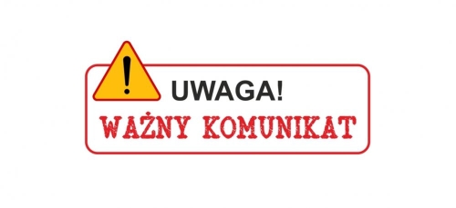 Ważny komunikat ! Wszystkie imprezy sportowe zaplanowane w najbliższych terminach, zostają odwołane do końca czerwca.