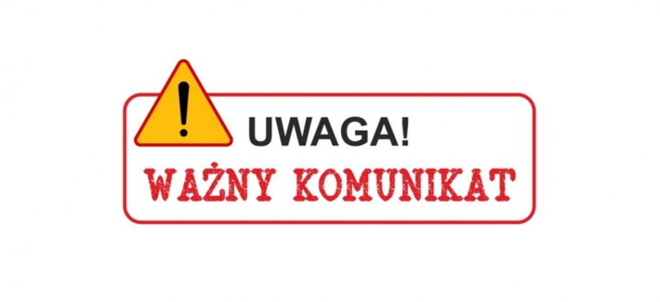 Ważny komunikat ! Wszystkie imprezy sportowe zaplanowane w najbliższych terminach, zostają odwołane do końca czerwca.