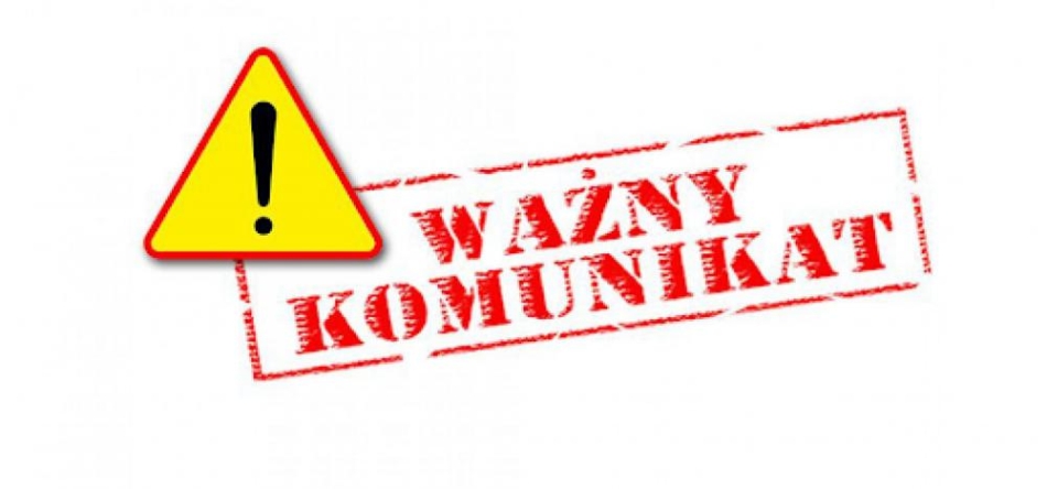 ZAWIESZENIE BEZPOŚREDNIEJ OBSŁUGI INTERESANTÓW DO ODWOŁANIA