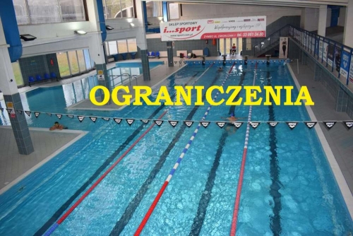 UWAGA! PŁYWALNIA MIEJSKA OTWARTA - OGRANICZENIA